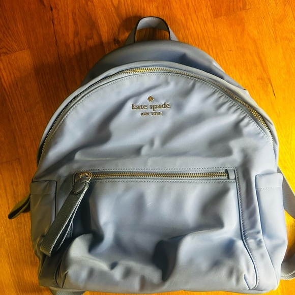 Kate Spade Light Blue Chelsea Backpack - Picture 1 of 11